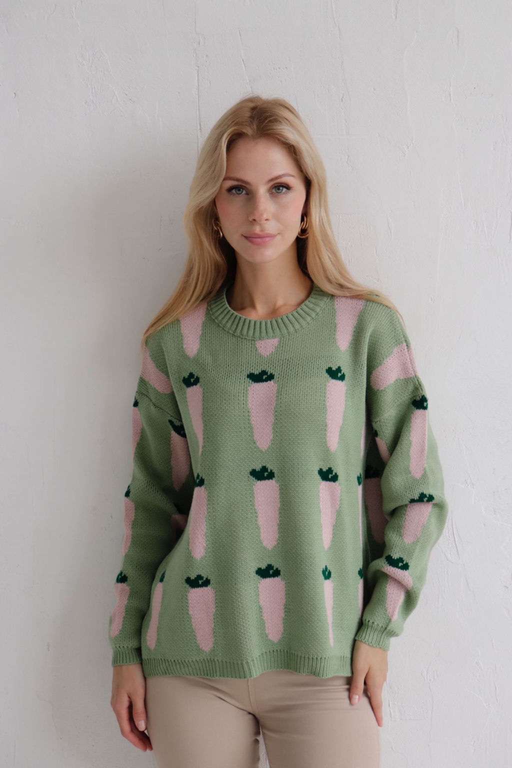 9911 Джемпер светло-зелёный - Martichelli фото 10