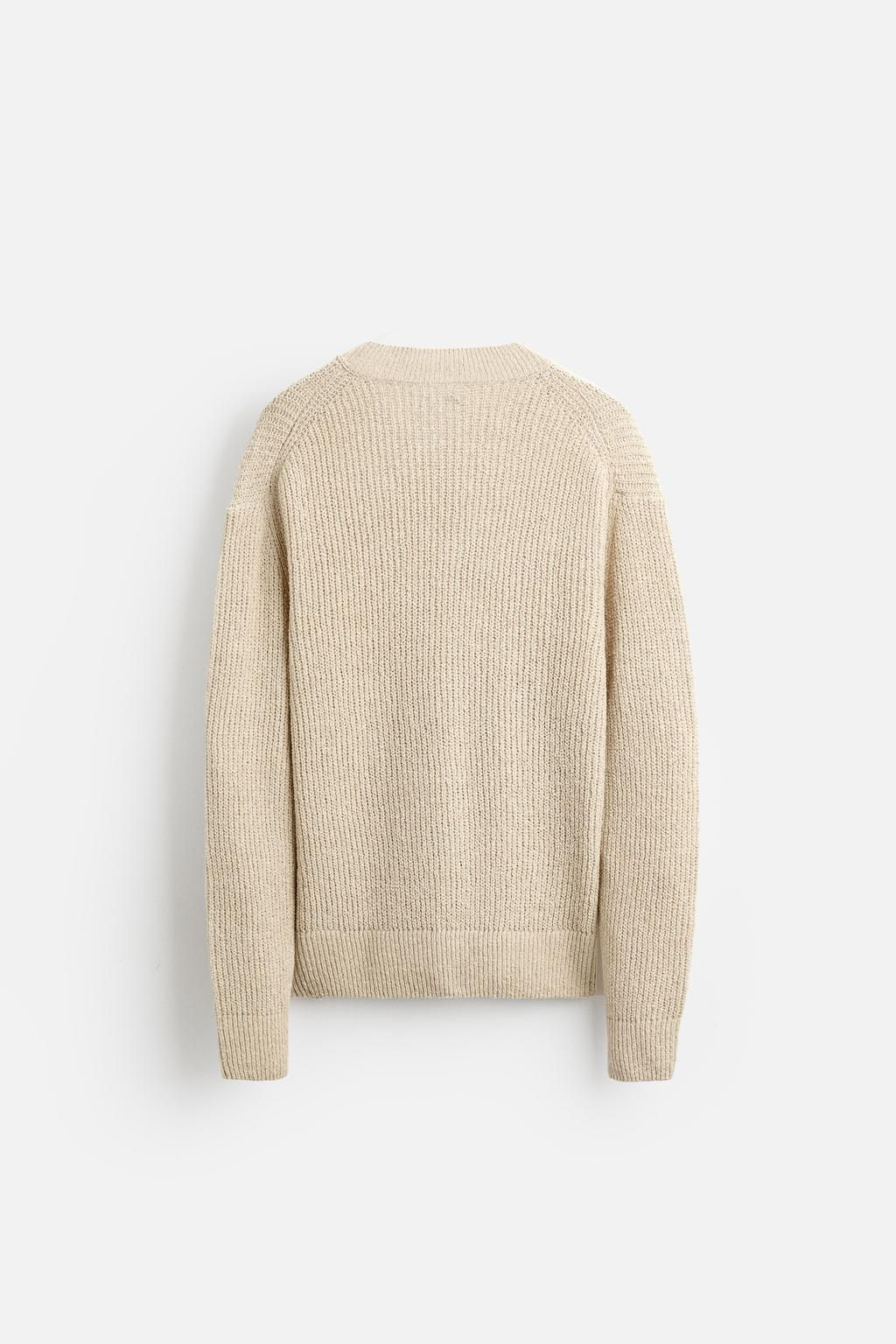 BOUCLE TEXTURE SWEATER - Zara фото 8