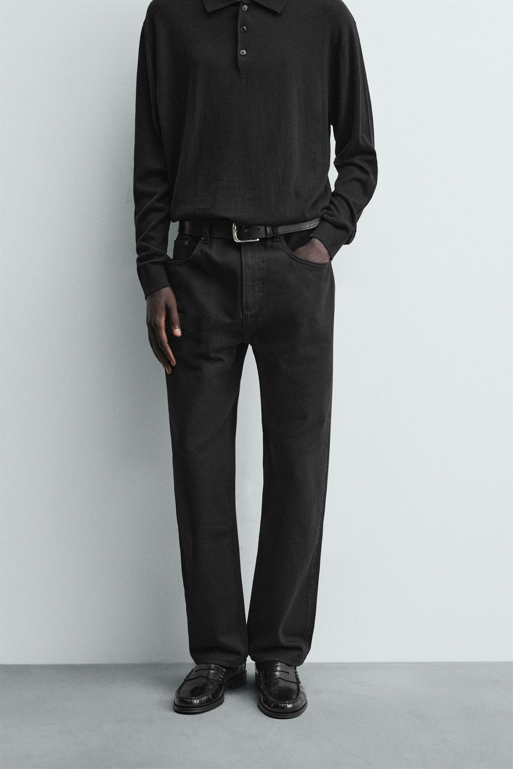 STRAIGHT ANKLE FIT JEANS