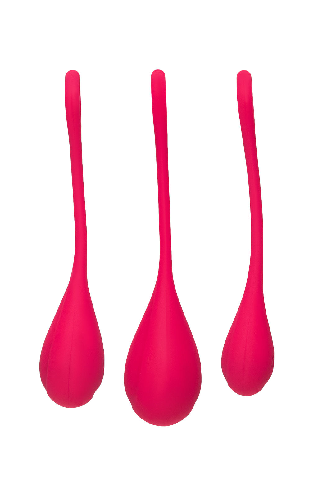 Набор вагинальных шариков Satisfyer YONI, силикон, красный, 2 см.