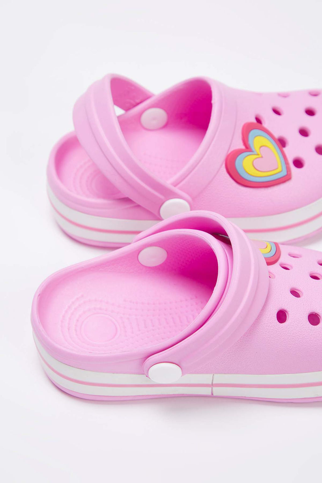 Pembe Onu Kapal? Kalp Figurlu K?z Cocuk Kids Eva Sandalet Terlik TAKSS25TE00053 - Trendyolmilla фото 7