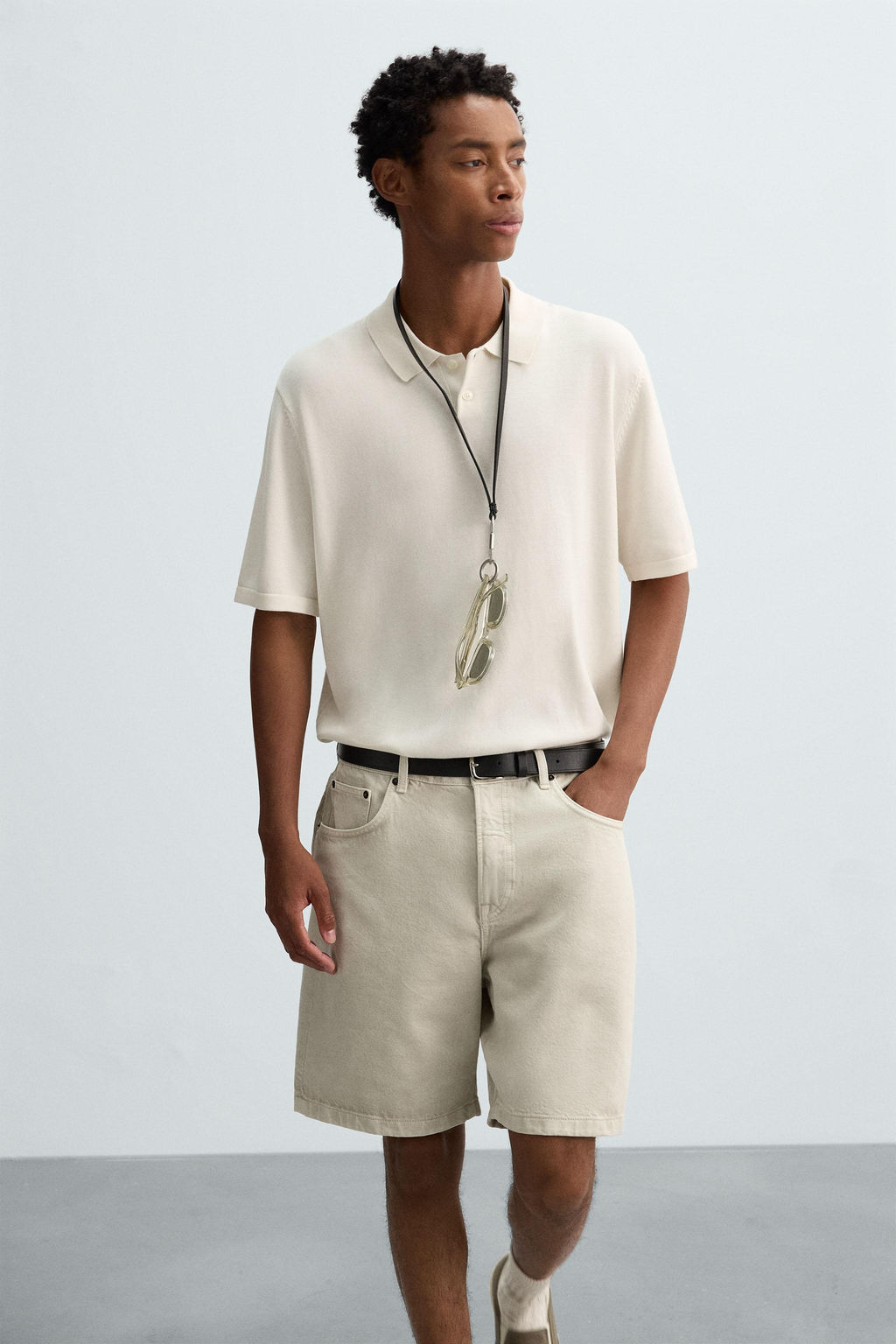 REGULAR FIT DENIM BERMUDA SHORTS - Zara фото 16