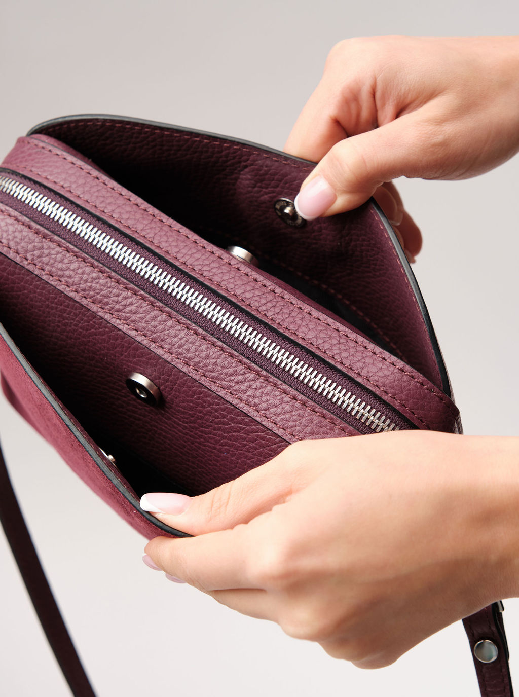 Сумка Deboro 30848 бордо вишня