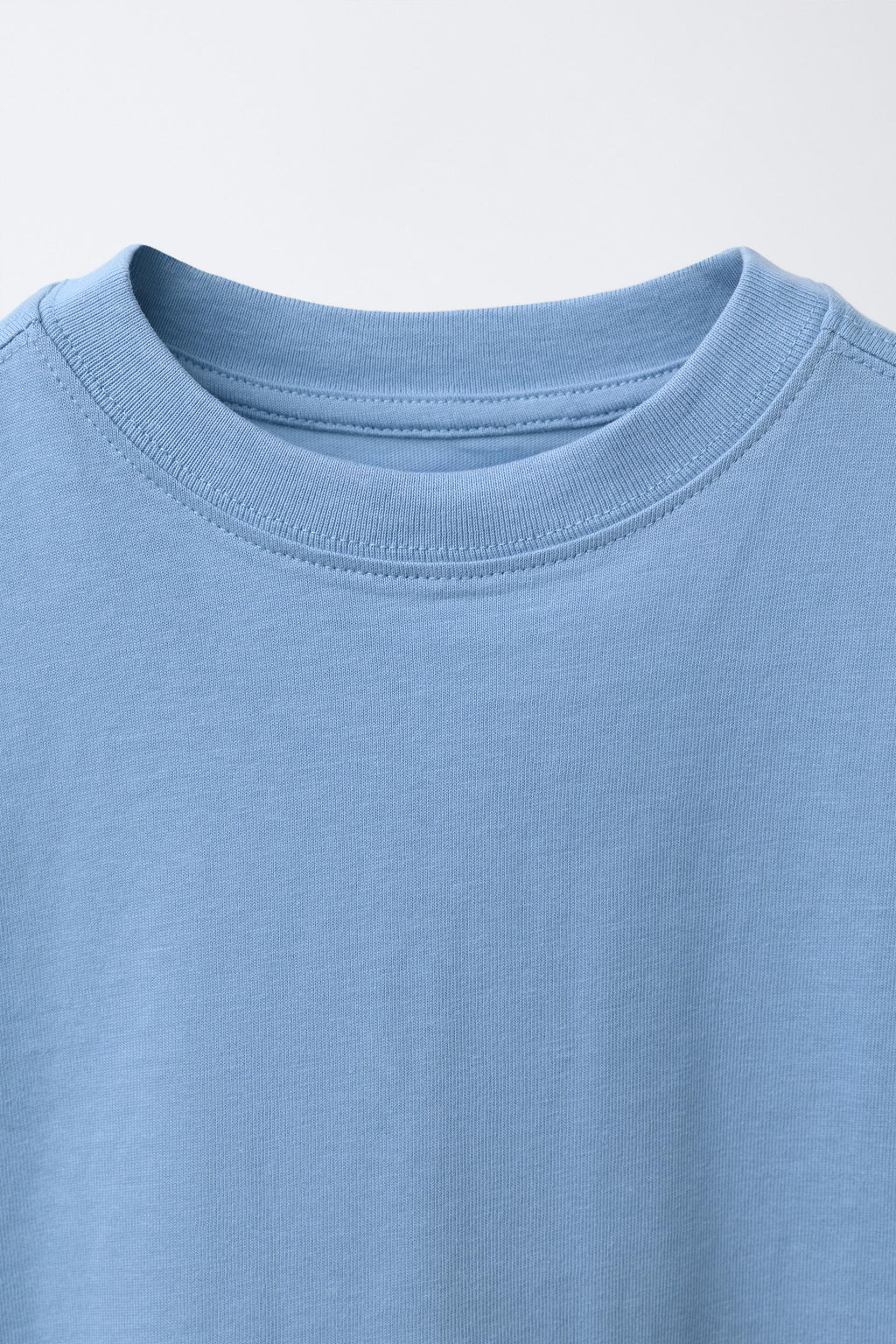 CAMISETA LISA / Azul - Zara фото 3