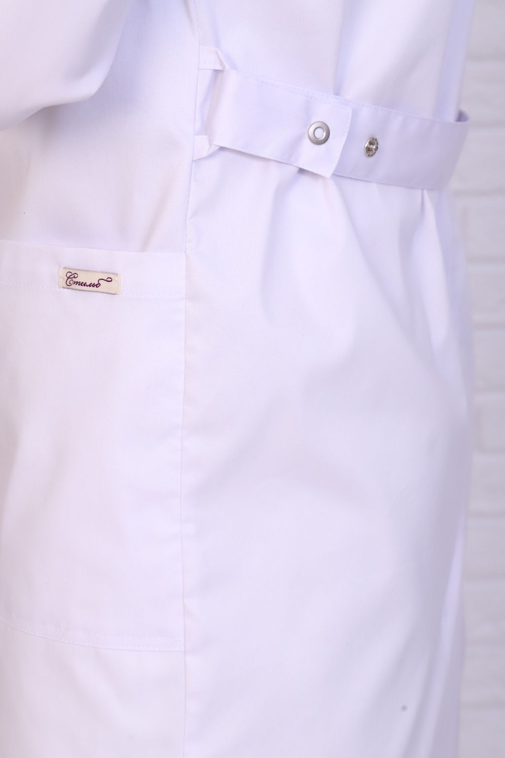 Халат мужской 234 CVC. Цвет: белый - Стильб фото 6