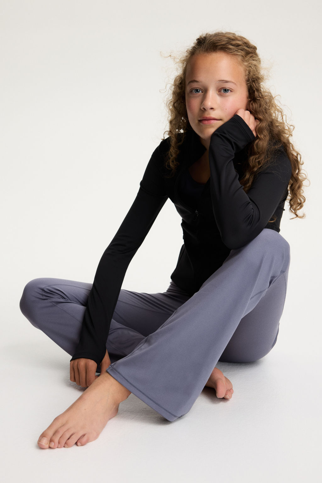 Leggings de deporte acampanados con SoftMove - H&m фото 5