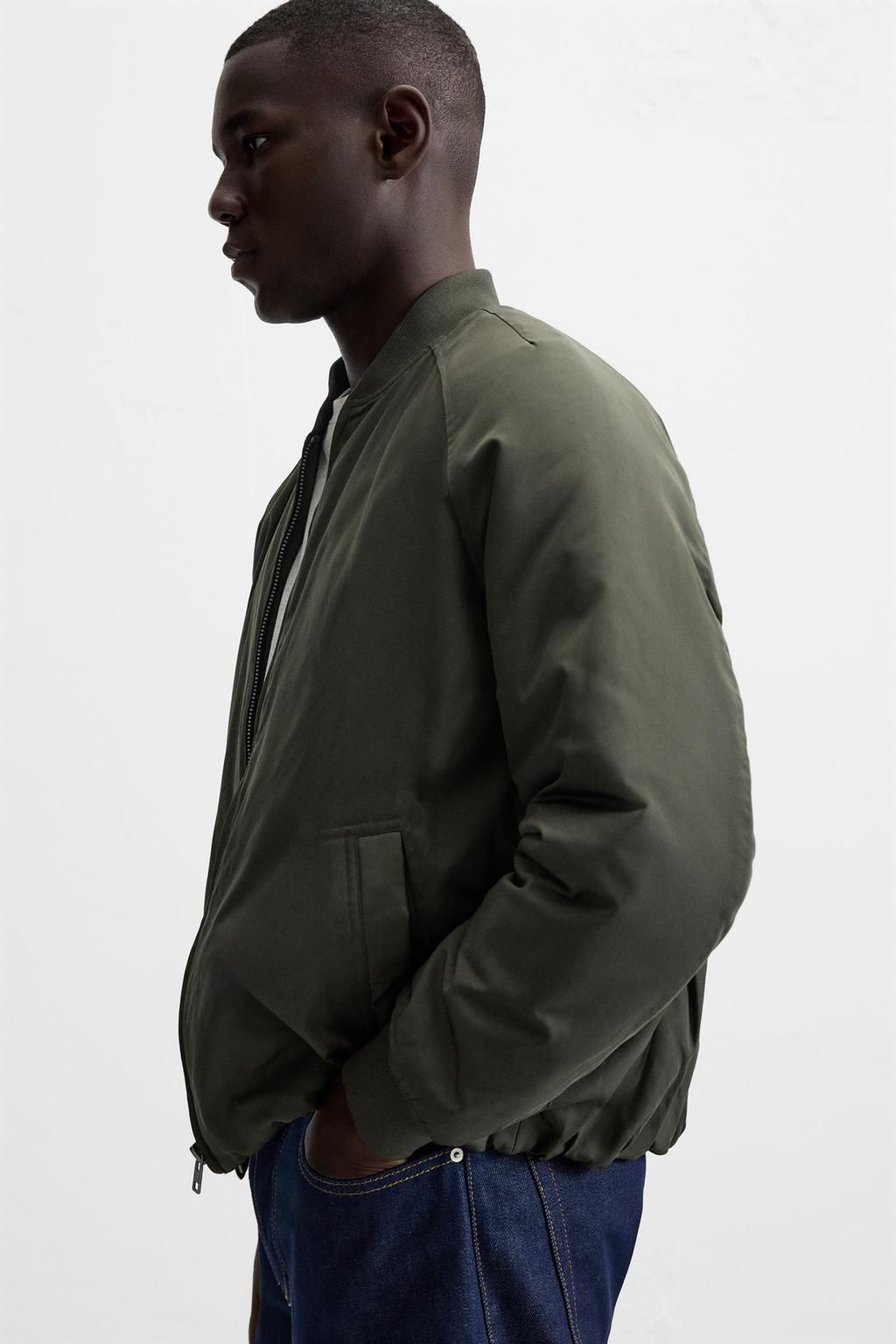 QUILTED BOMBER JACKET - Zara фото 6
