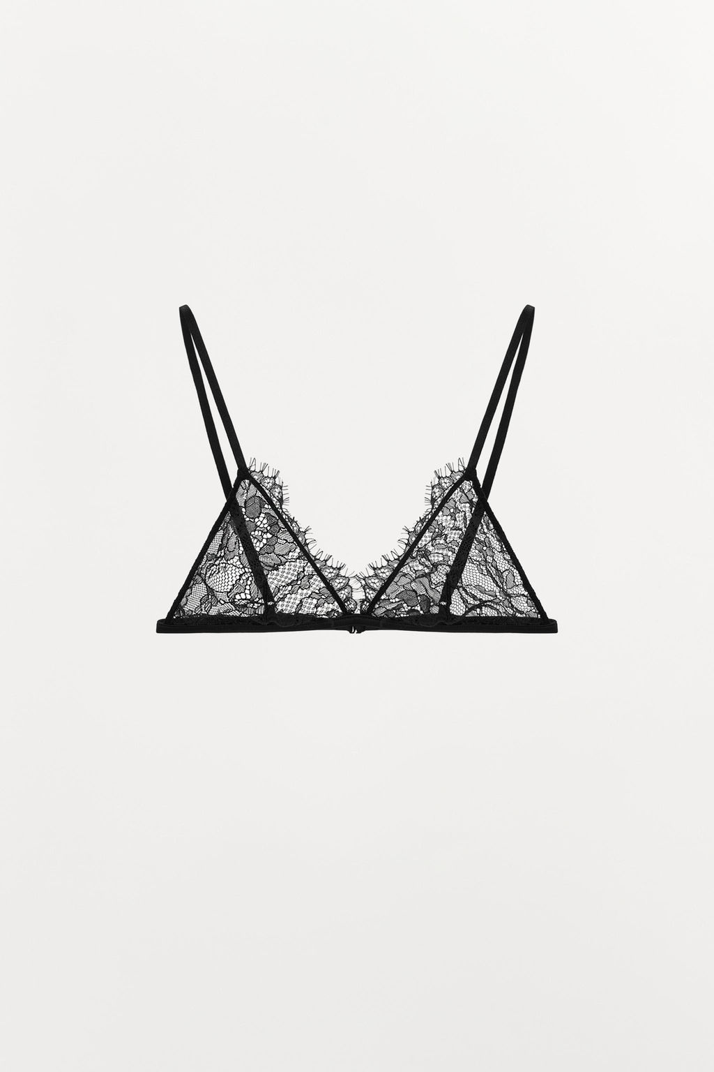 LACE TRIANGLE BRA - Zara фото 5