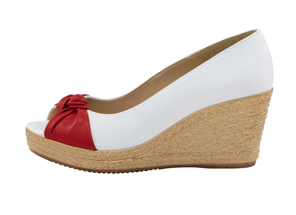 Туфли, бело-красные - Heine фото 2