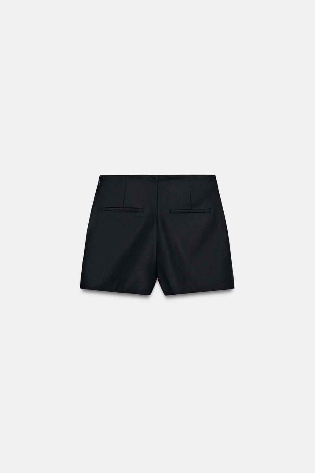 HIGH-WAIST BERMUDA SHORTS - Zara фото 9