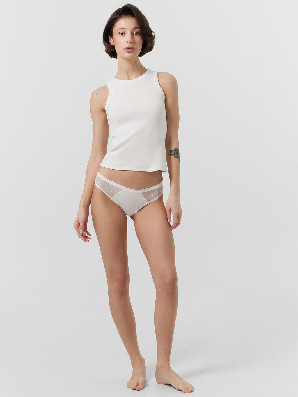 ТРУСЫ ЖЕНСКИЕ (3ШТ.) белый 412474-3 - Mark formelle фото 3