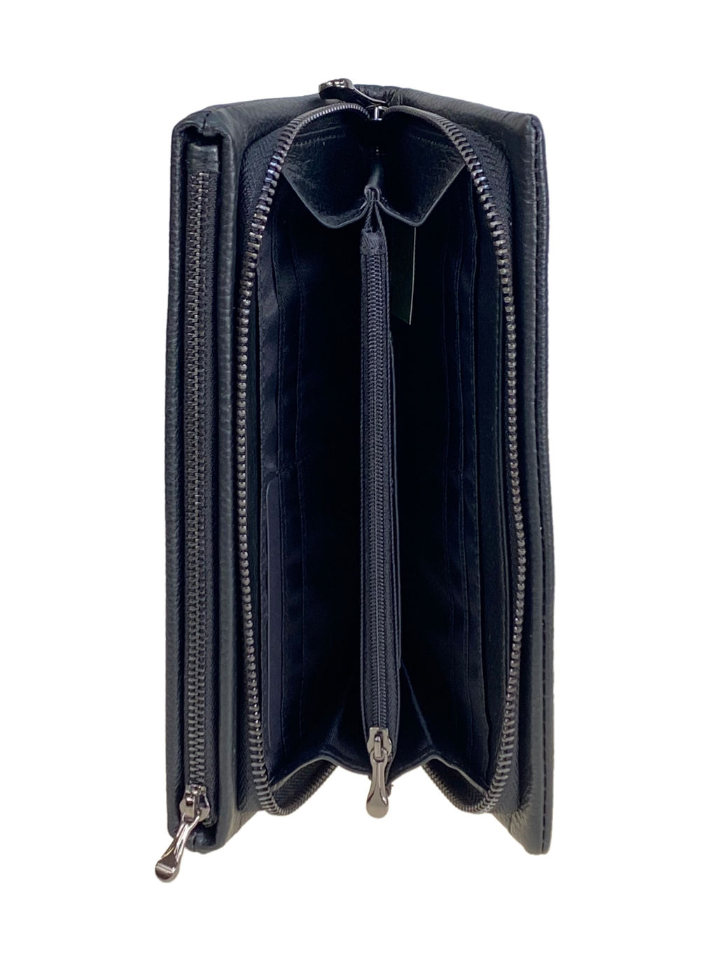 Клатч мужской из натуральной кожи, цвет черный - Greta фото 2