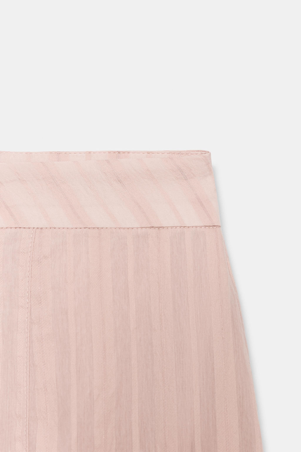FALDA MIDI GODETS / Rosa empolvado - Zara фото 7