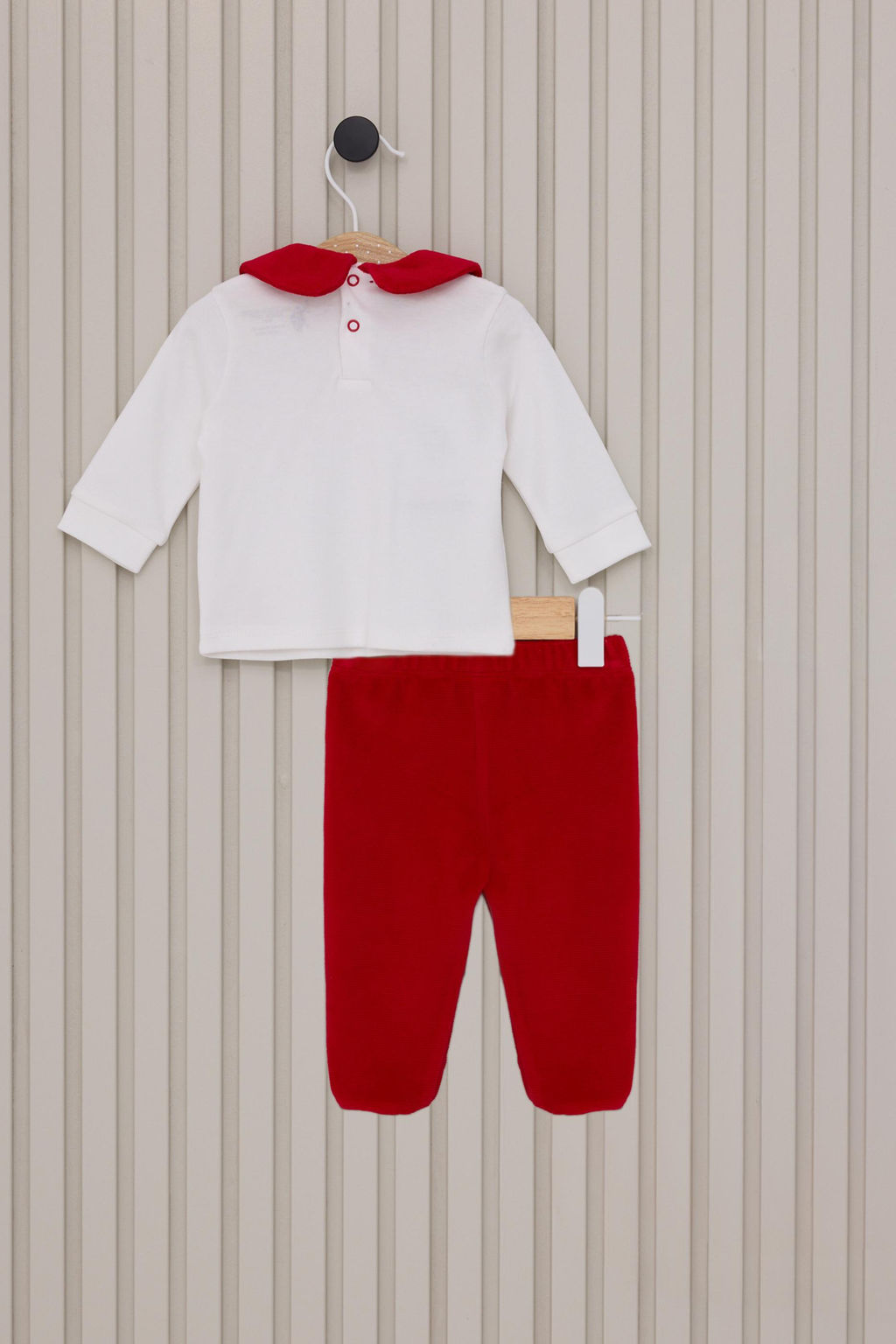 K_z Bebek K_rm_z_ Yaka Detayl_ 2li Tak_m Sepette S_rpriz _ndirim - U.s. polo assn фото 2