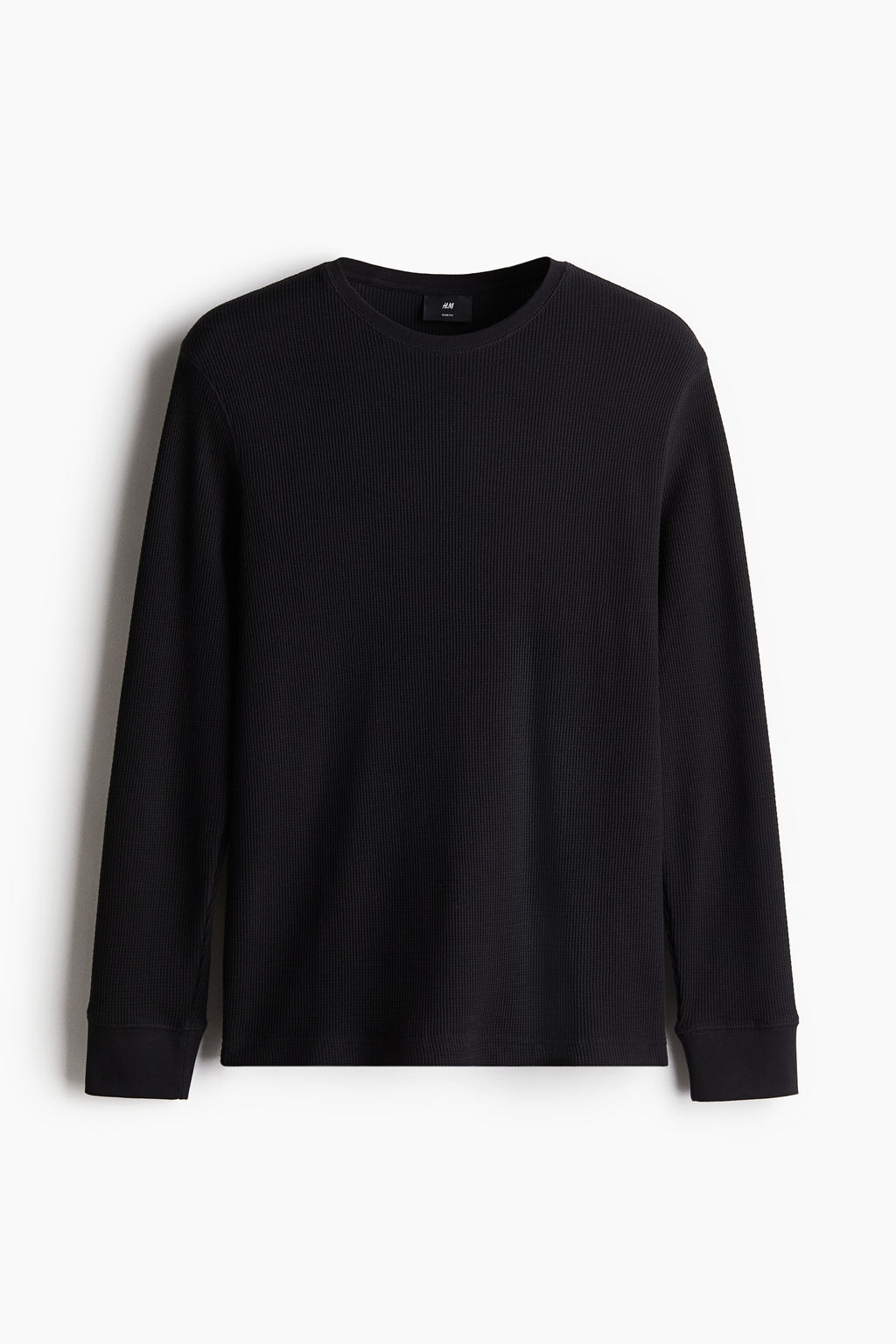 Camiseta en punto gofrado Slim Fit - H&m фото 8