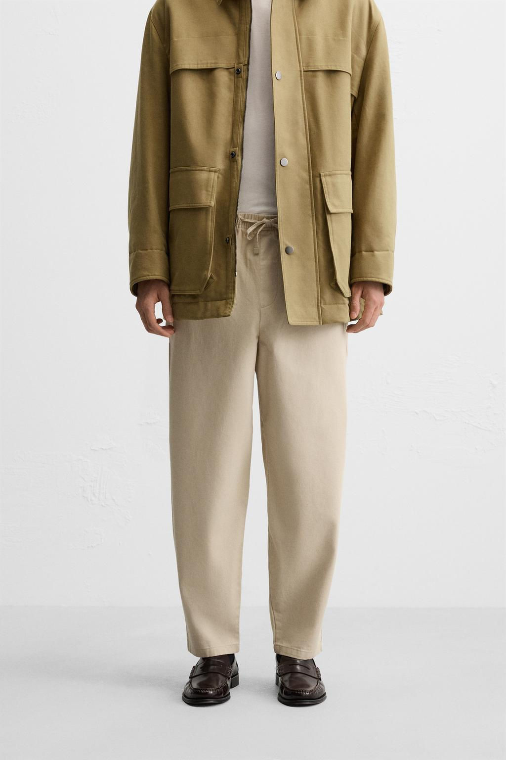 CARROT FIT TROUSERS - Zara фото 10