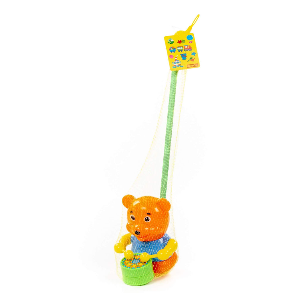 Каталка Медвежонок с ручкой - Полесье фото 7