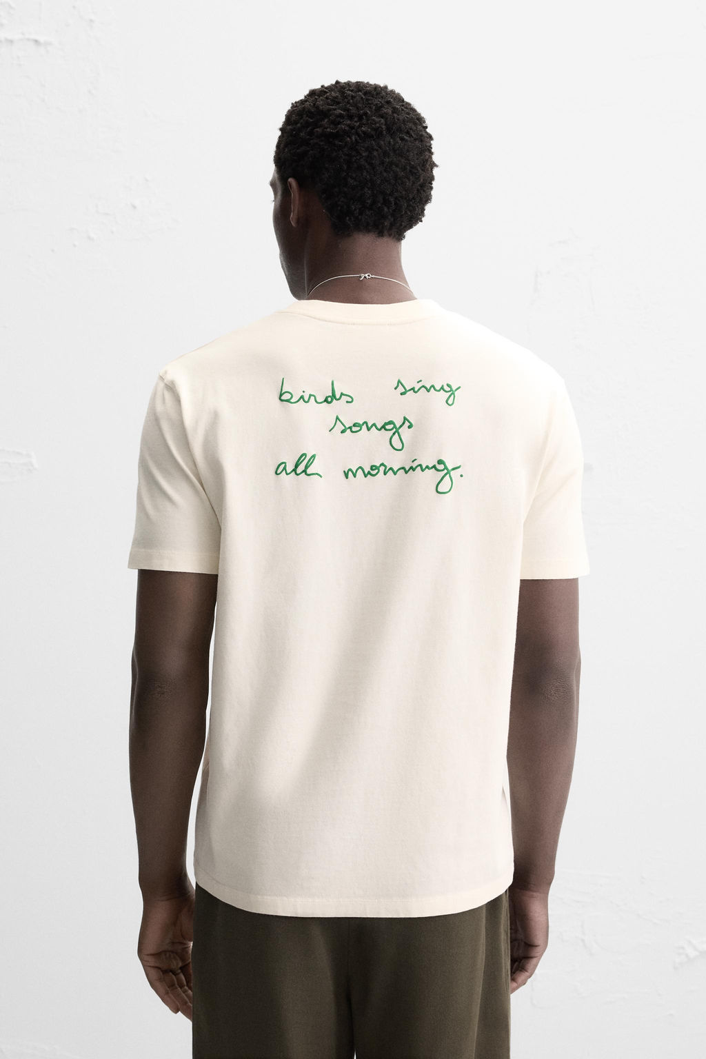 CONTRAST PRINT T-SHIRT - Zara фото 3