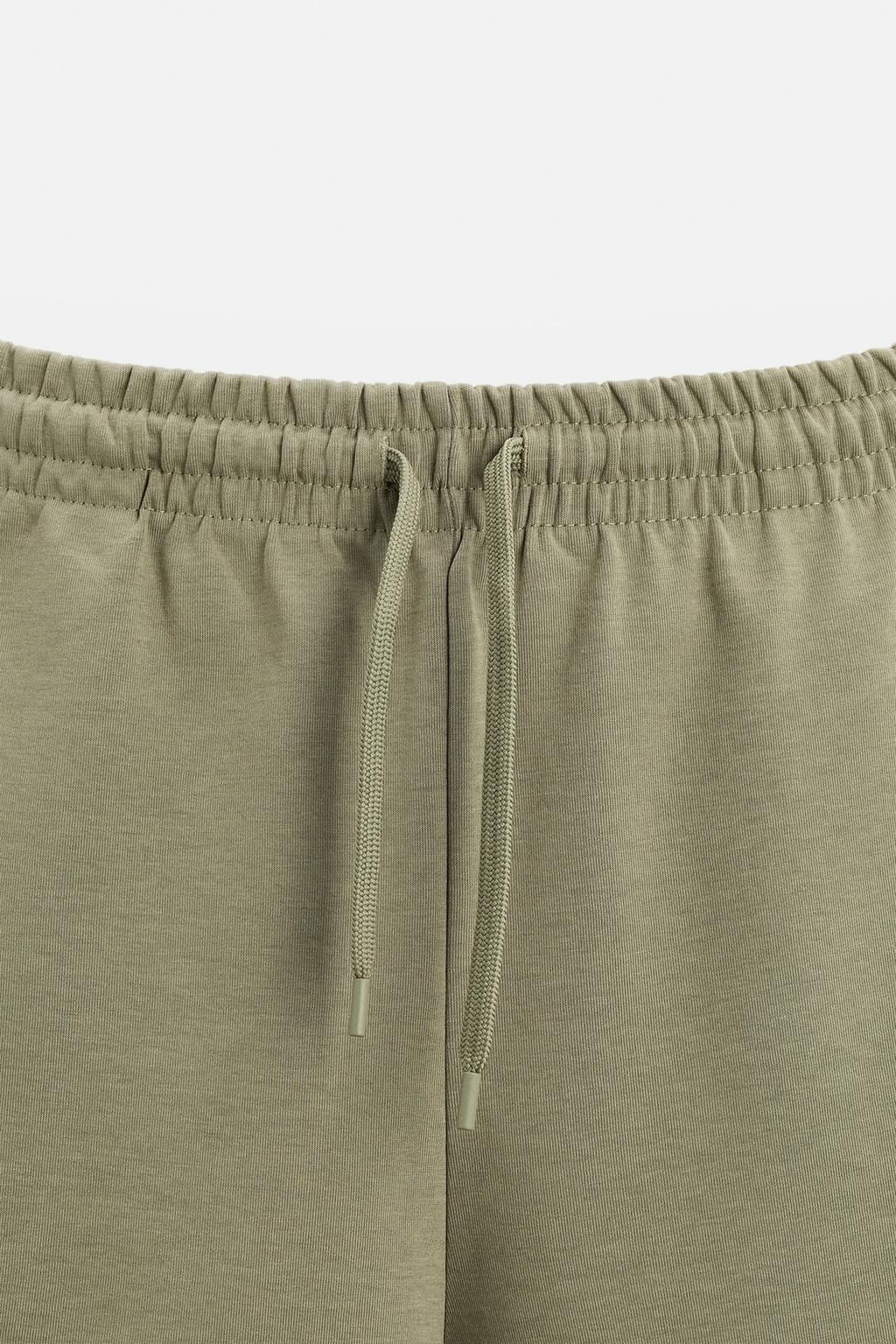 INTERLOCK TEXTURED BERMUDA SHORTS - Zara фото 35