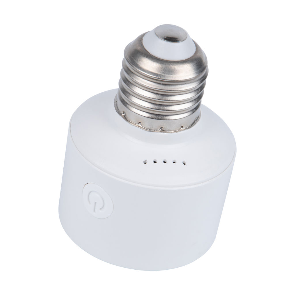 ULH-A180 E27/WF WHITE Умный патрон-адаптер Wi-Fi+Bluetooth, под лампу Е27. 220В. 100Вт. Белый. Голосовое управление+приложение UnielSmart. TM Uniel - Volpe фото 4
