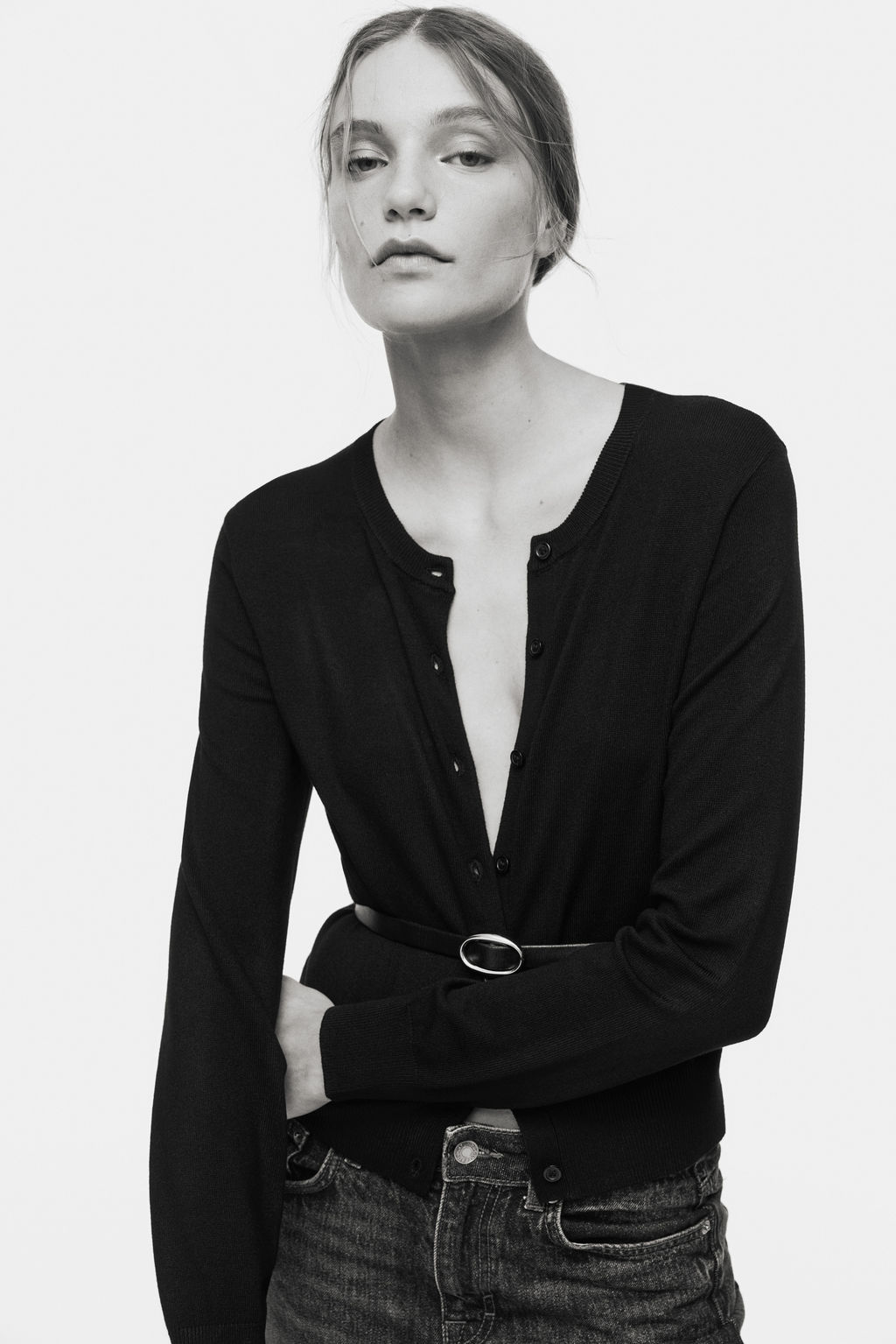 Cardigan en punto fino - H&m фото 22