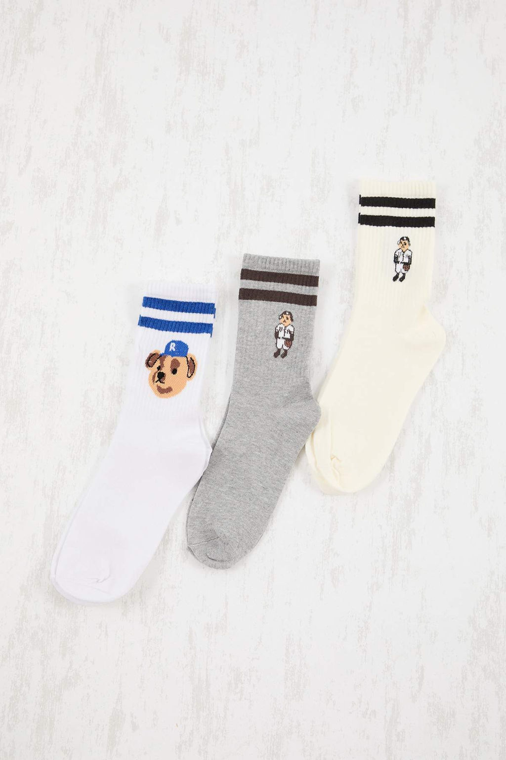 Cok Renkli 3lu Corap TMNSS26CO00002