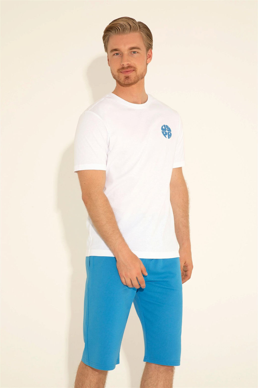 Мужская белая футболка Неожиданная скидка в корзине - U.s. polo assn фото 2