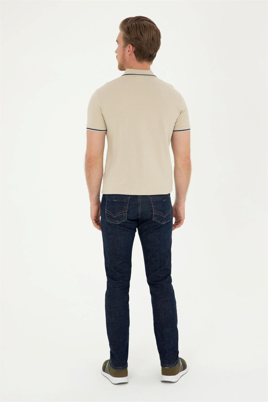 U. S. Polo Assn / Мужские темно-синие джинсовые брюки - U.s. polo assn фото 4