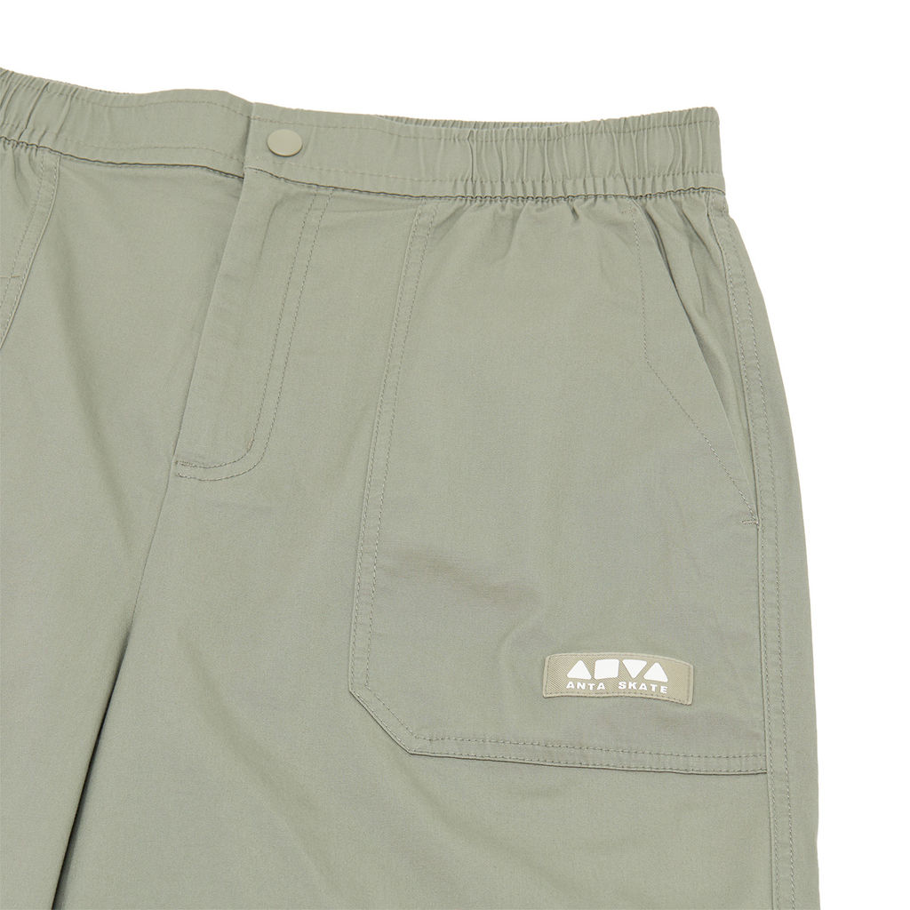 Брюки текстильные Серо-зеленый