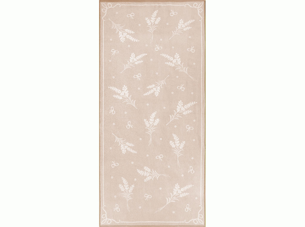 6с102.511ж2 Прованс (лён3) Полотенце махровое 67х150см