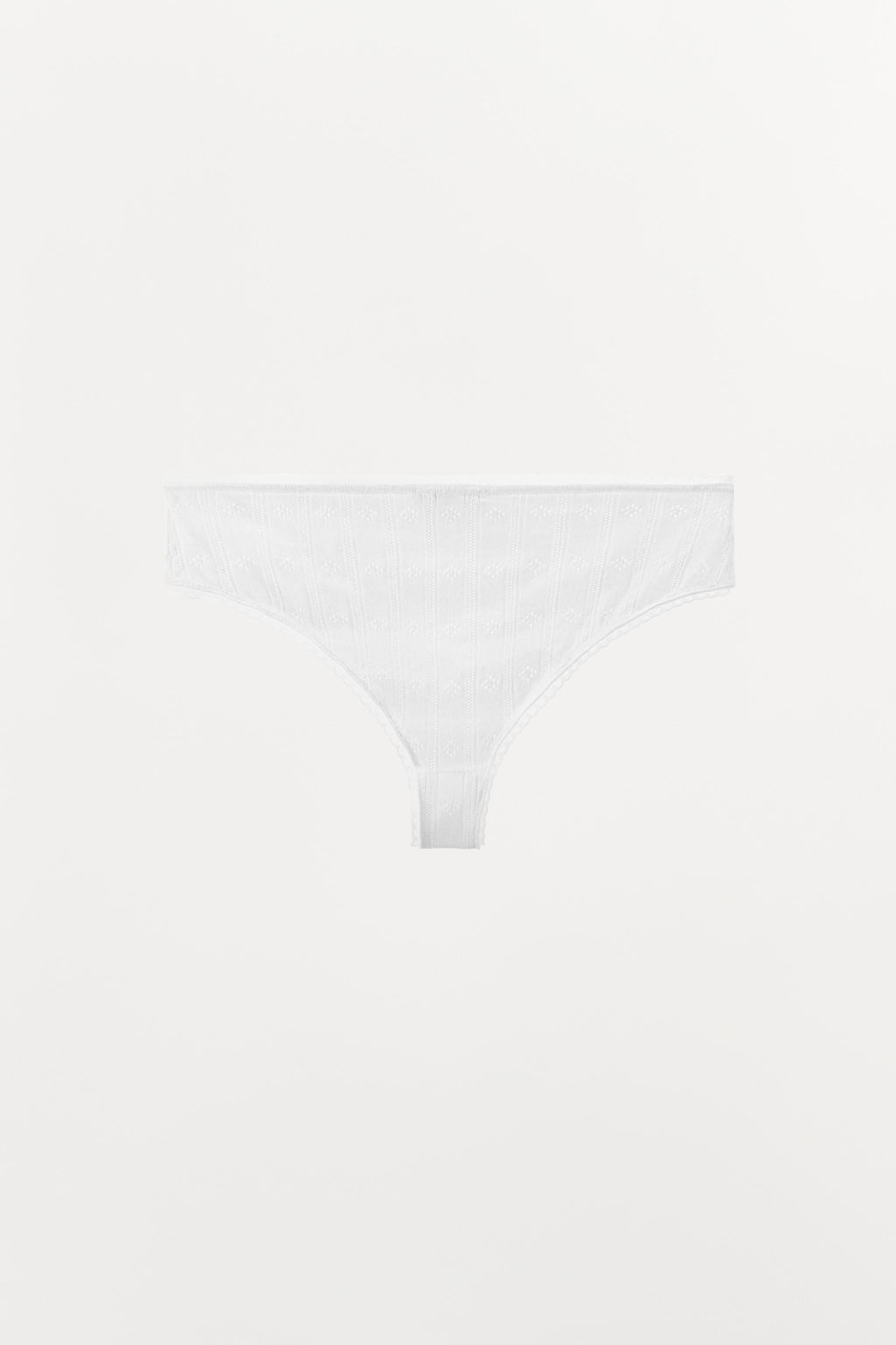 POINTELLE BRIEFS WITH SATIN BOW - Zara фото 5