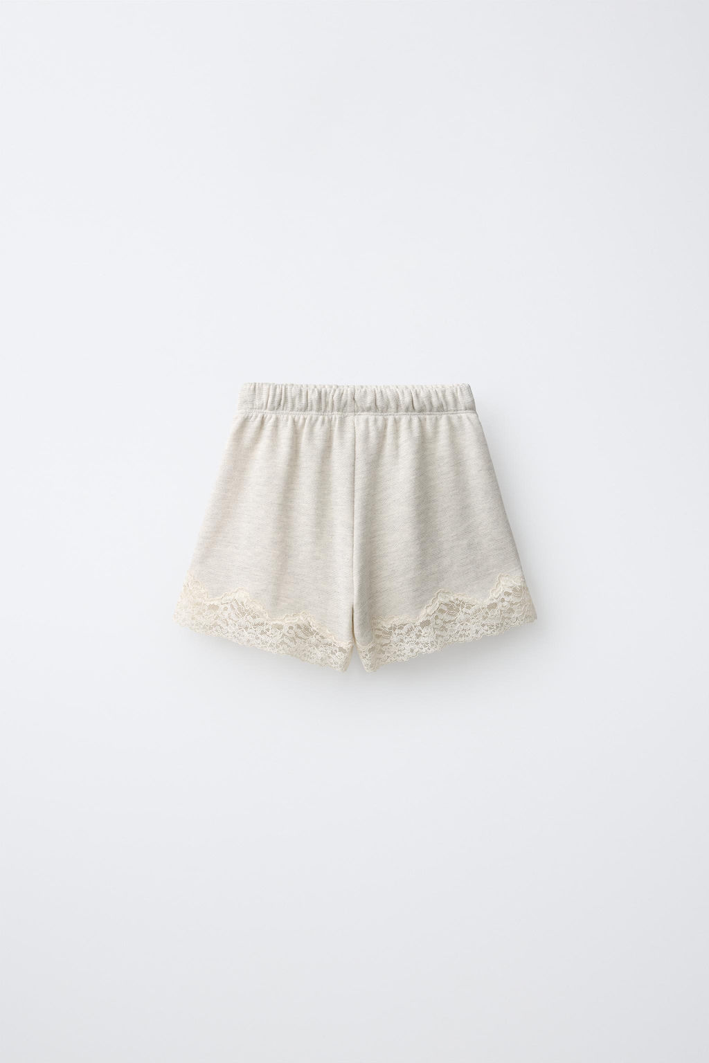 BERMUDA FELPA LACE / Beige vigor? - Zara фото 2