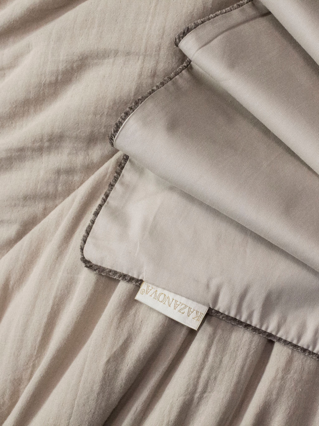 Muslin & Satin Solid color (латте) комплект - Kazanov.a. фото 2