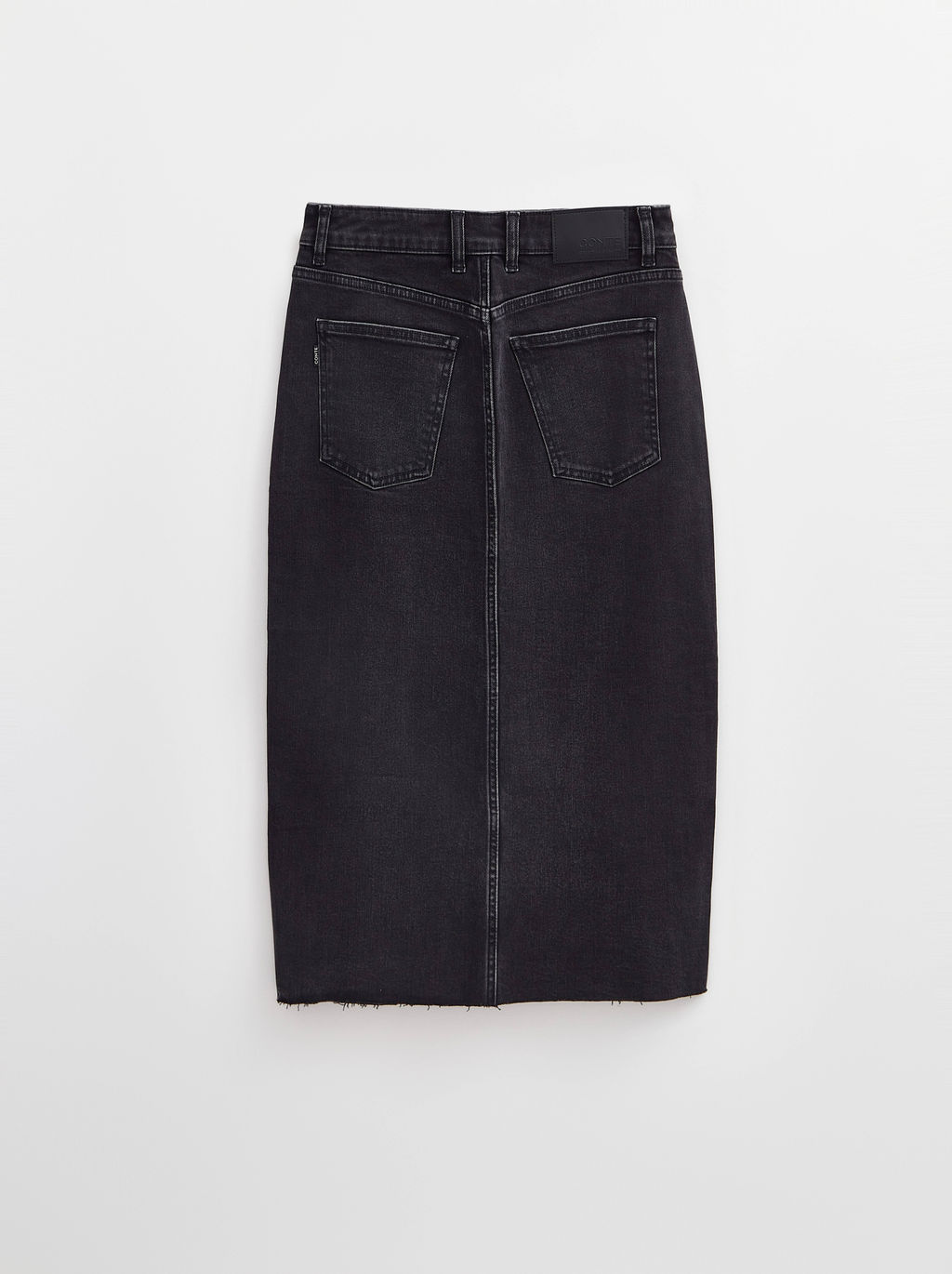 CONTE CON-685 Юбка джинсовая женская washed black - Conte elegant фото 10