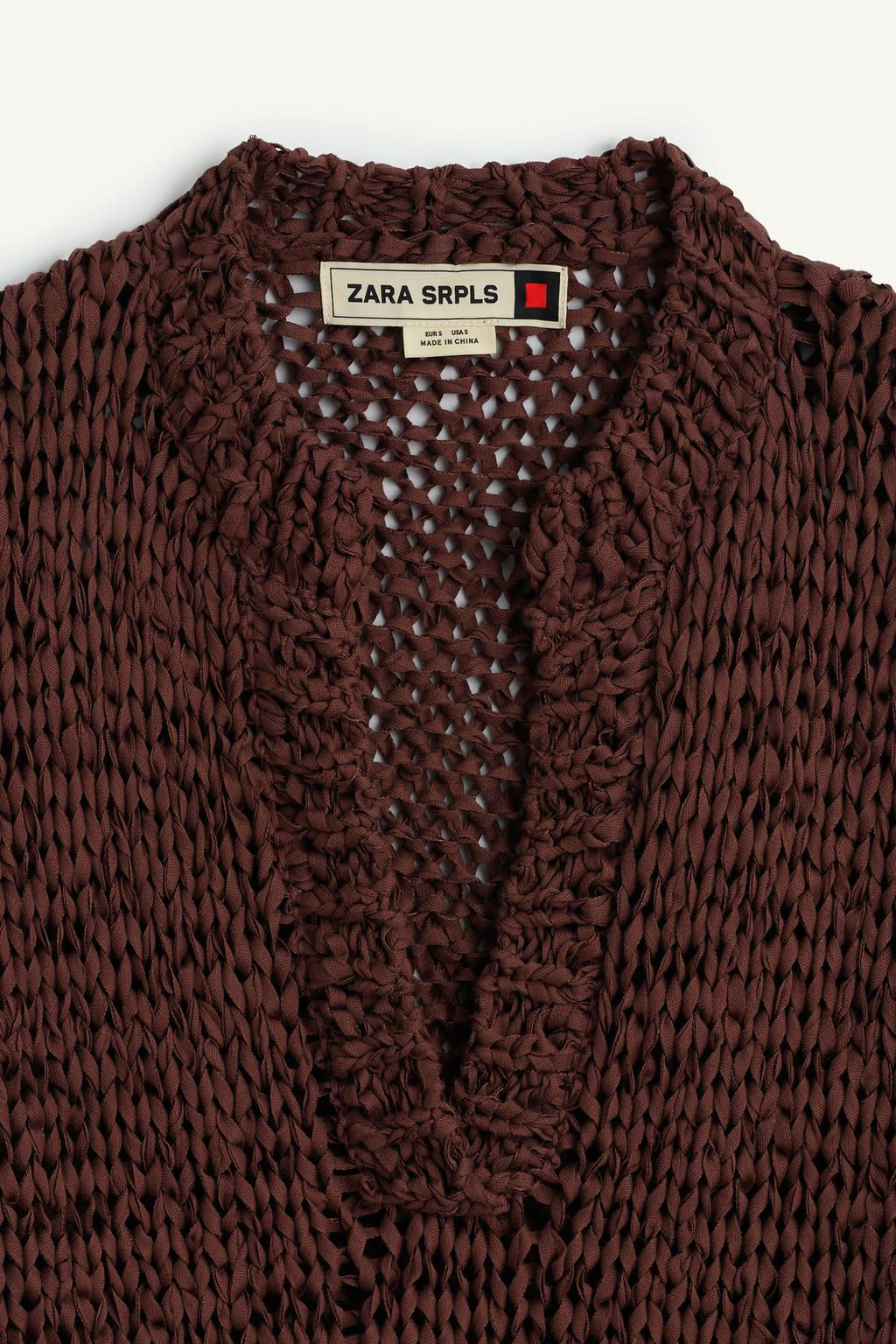 CRCHT KNT 16 - Zara фото 7