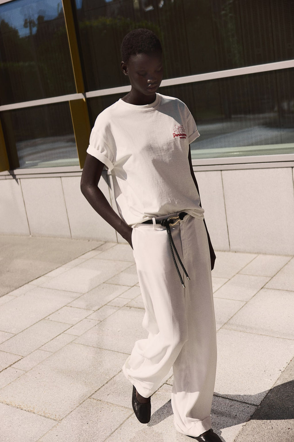 Pantalon sastre con vuelta - H&m фото 2
