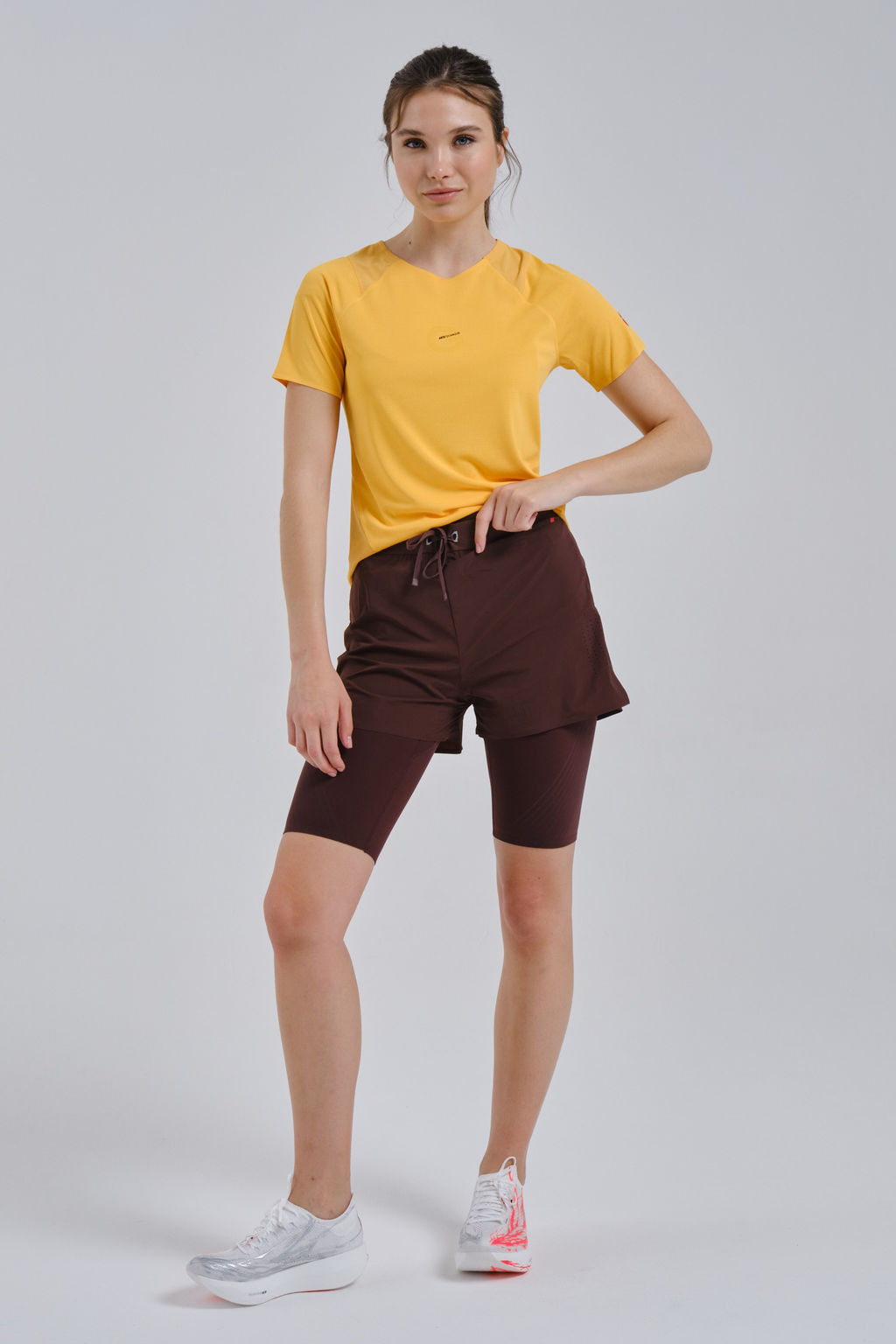 Шорты беговые Коричневый - Anta фото 2