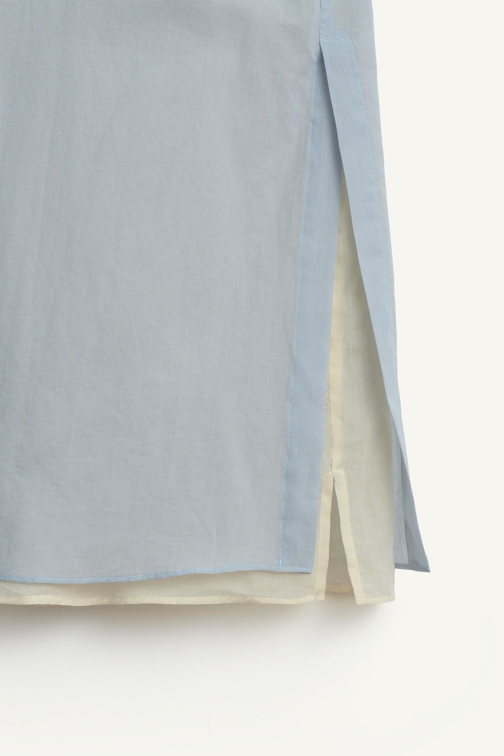 DBL LYR SHRT / Azul claro - Zara фото 10