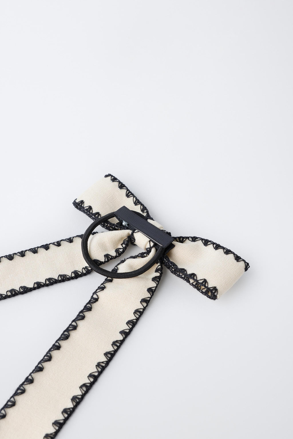 COLETERO LAZO BORDES CONTRASTE / Crudo - Zara фото 3