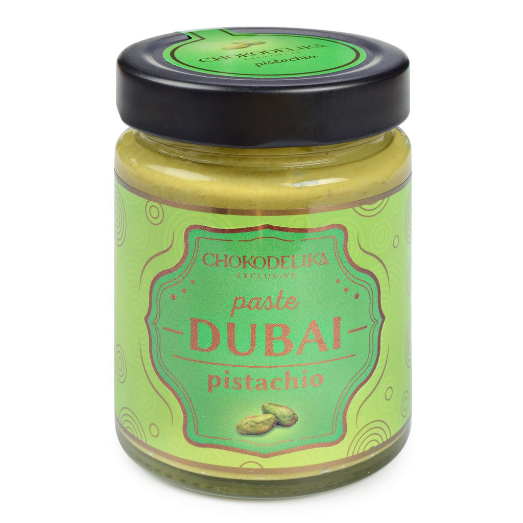 Паста десертная Dubai Pistachio, банка стекло, 250 гр