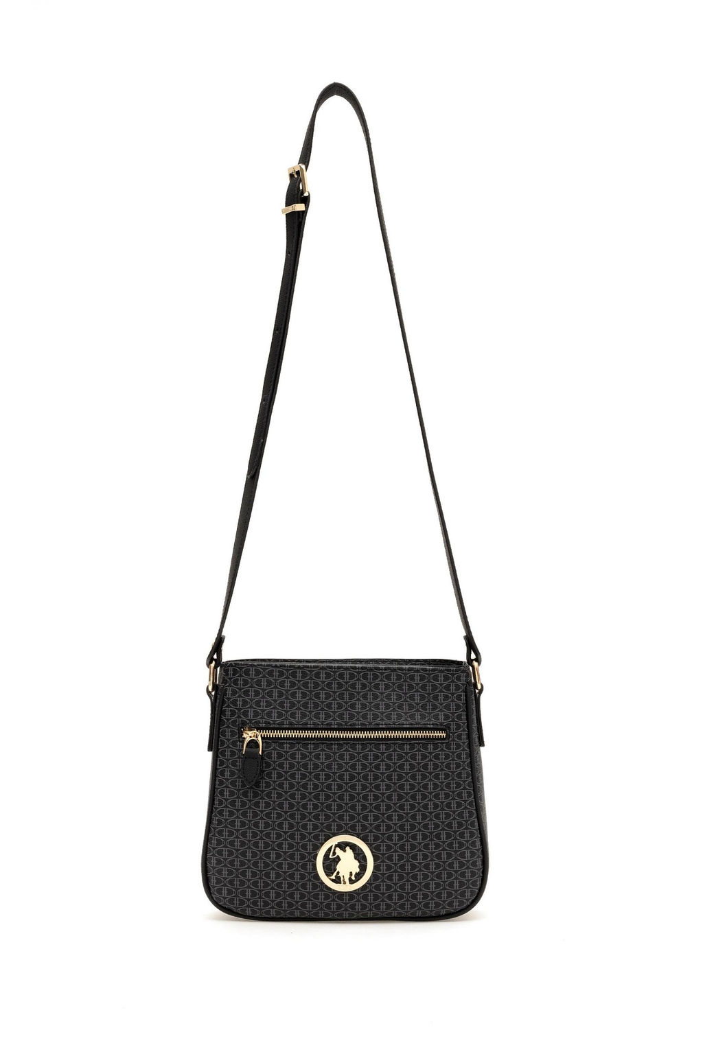 U. S. Polo Assn / Женская черная сумка через плечо - U.s. polo assn фото 6