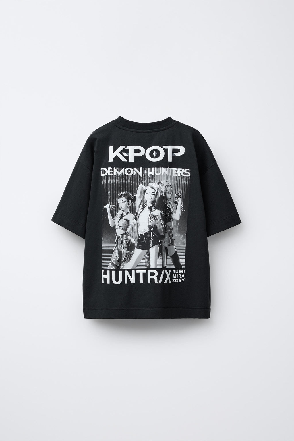 KPOP DEMON HUNTERS NETFLIX PRINTED T-SHIRT - Zara фото 2
