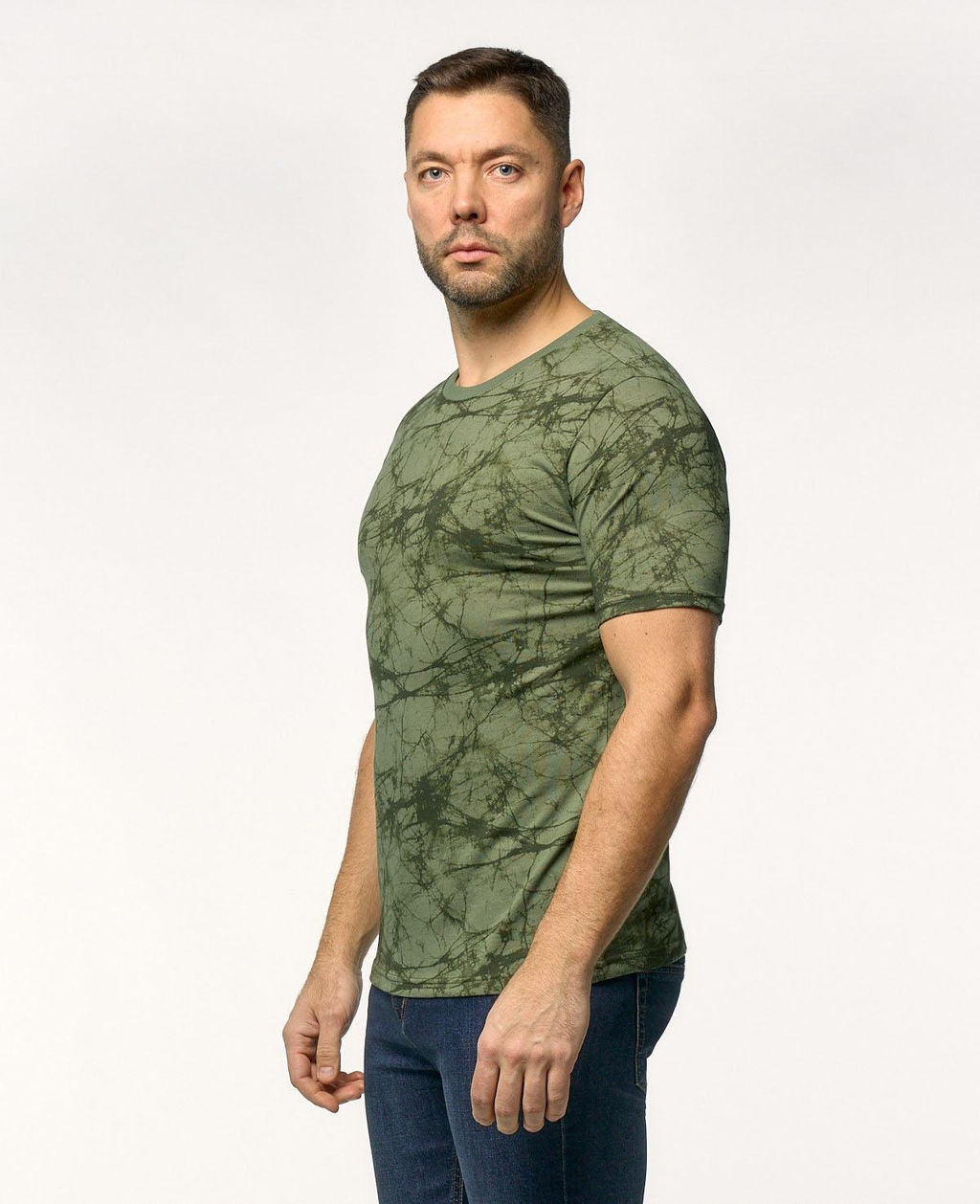 Футболка мужская с принтом (ткань Супрем) - Samo фото 4