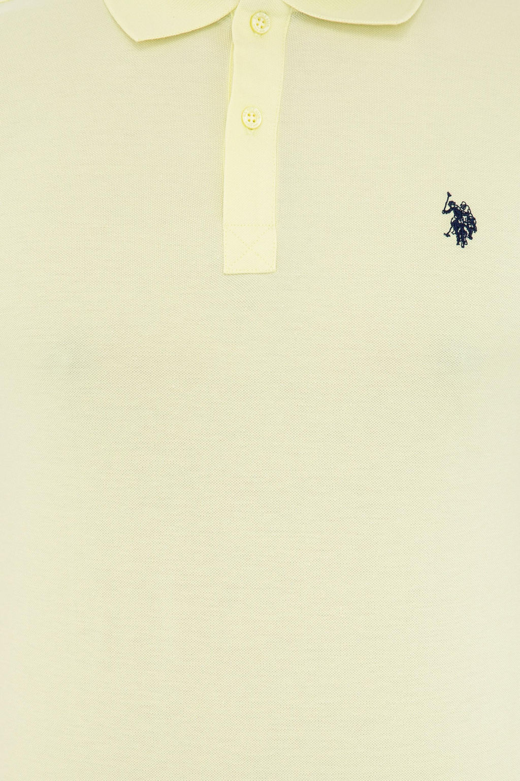 Мужская базовая футболка цвета морской волны с воротником-поло Неожиданная скидка в корзине - U.s. polo assn фото 5