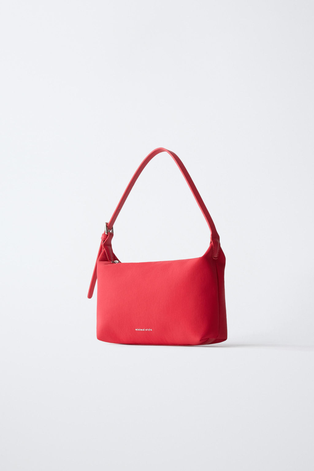 BOLSO SHOULDER NYLON / Rojo - Zara фото 2