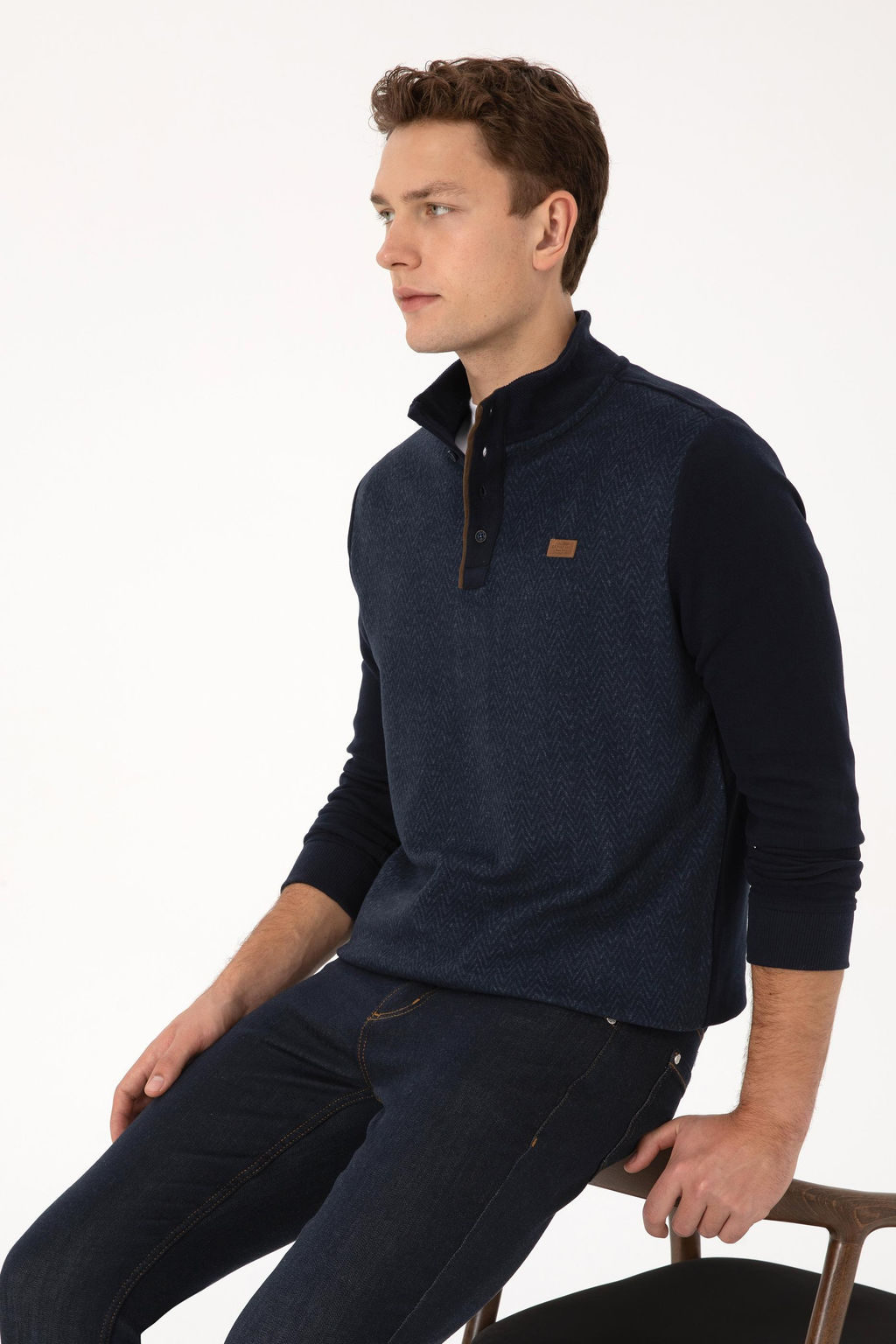 Erkek Lacivert Sweatshirt - U.s. polo assn фото 3