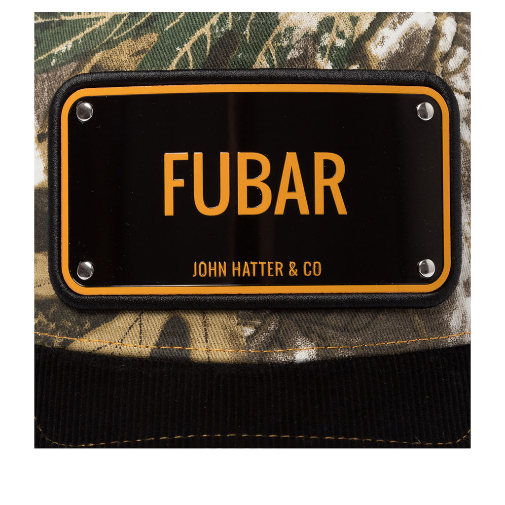 Бейсболка JOHN HATTER арт. 1-1150-U00 Fubar (камуфляж / черный)  фото 3