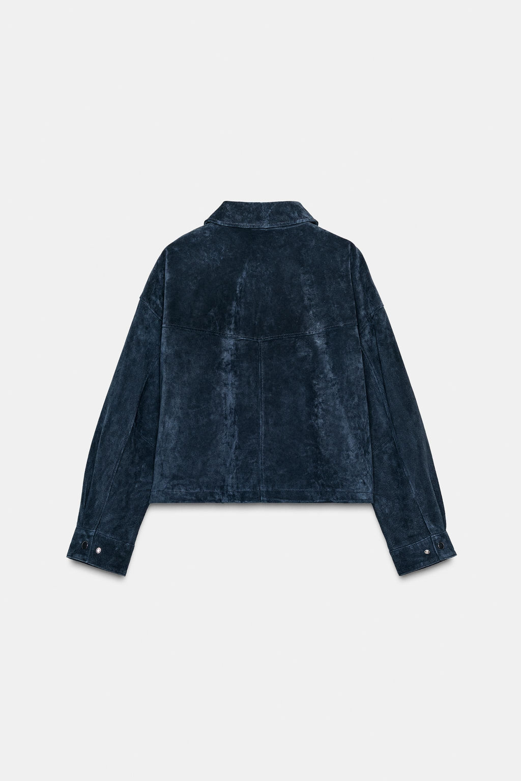 100% LEATHER BOMBER JACKET - Zara фото 20
