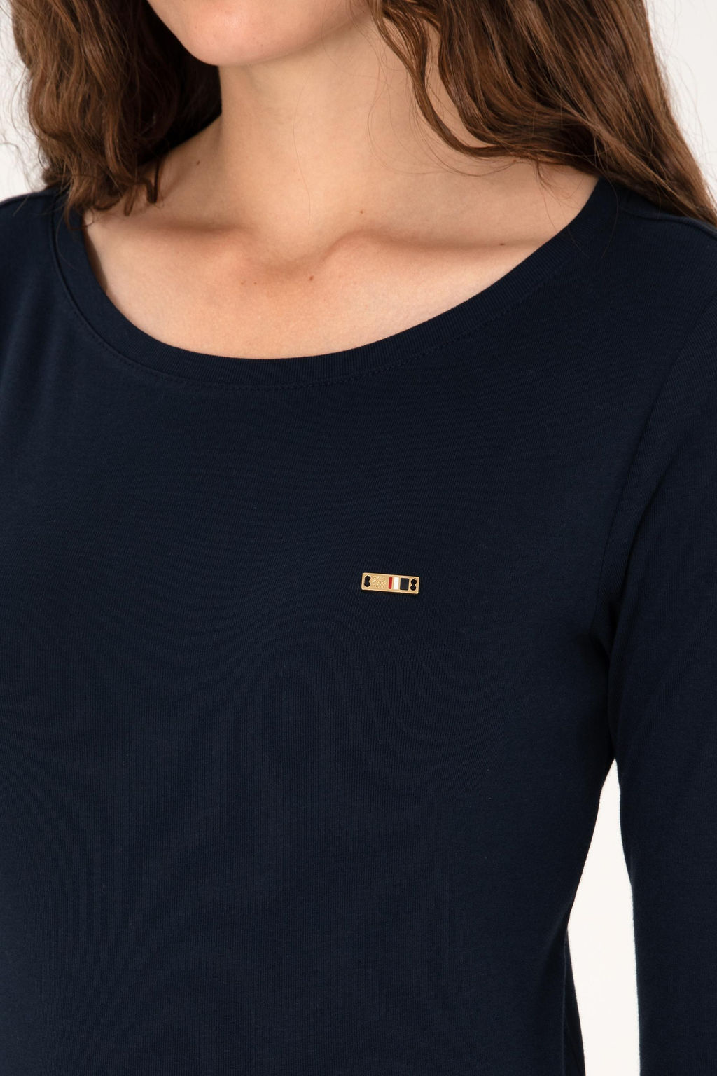 Kad_n Lacivert Basic Sweatshirt Sepette S_rpriz _ndirim - U.s. polo assn фото 7