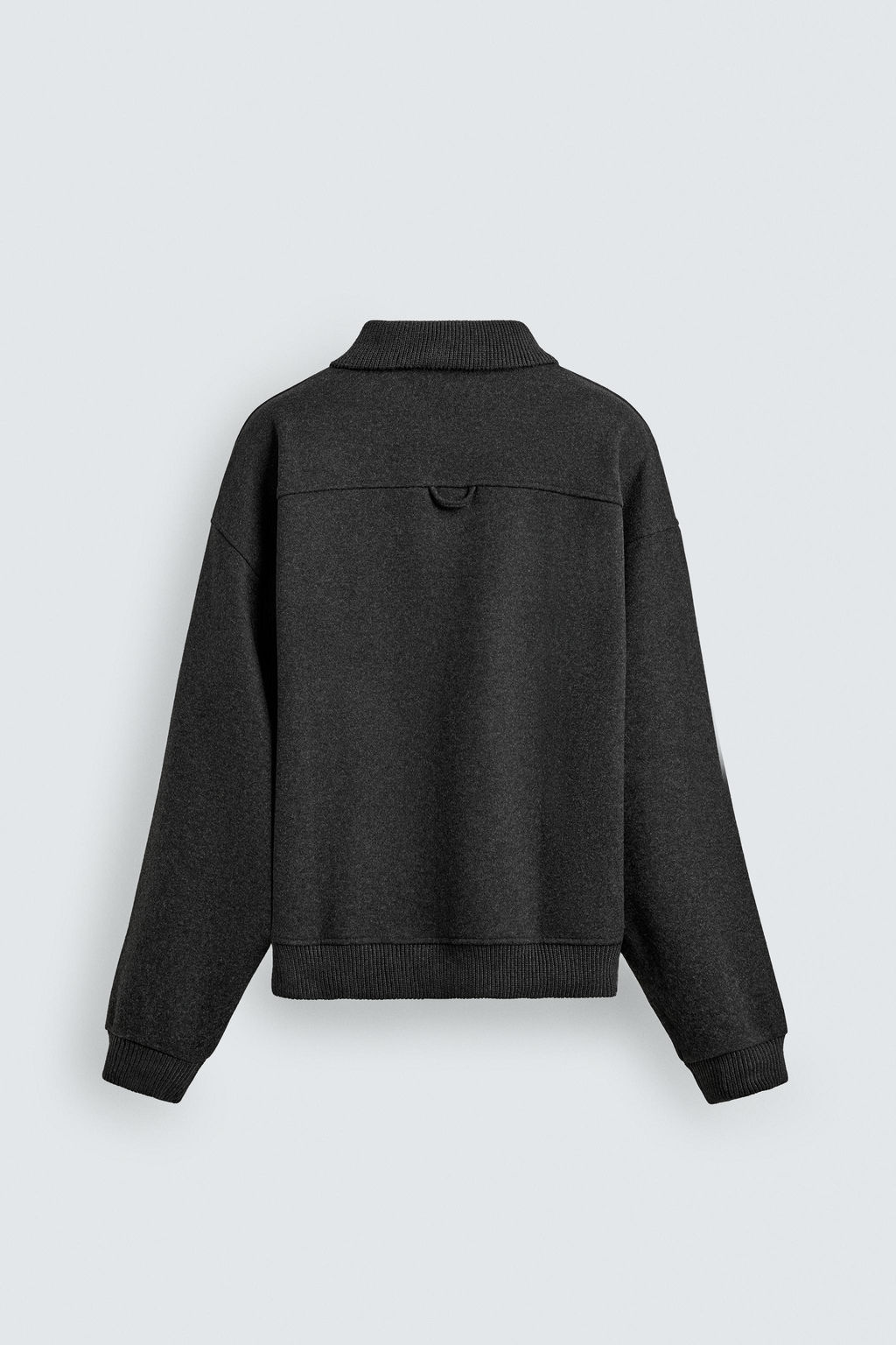 TEXTURED POLO SWEATSHIRT - Zara фото 8